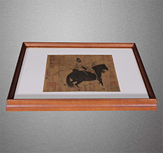 岐山书画装裱配框服务案例